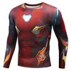 Mens Training Compression Shirt Long Sleeve Running Sportswear Outdoor Sports Menswear