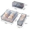 Clothes Storage Organizer Box Pants Jeans T-Shirt Storage Boxes Wardrobe Underwear Socks Organizer Drawers Separator Box