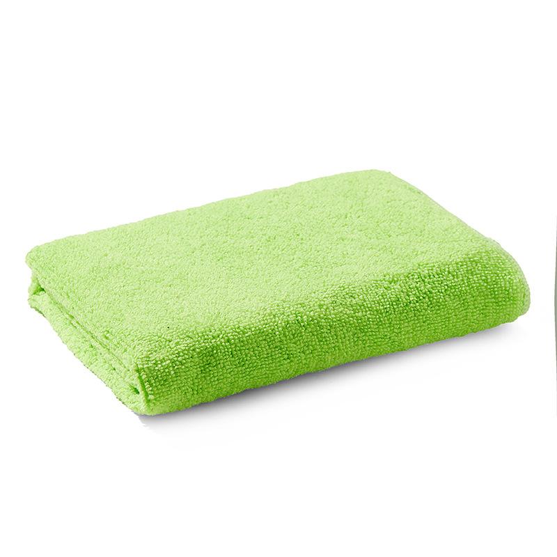 Household Dishcloth Multifunctional Kitchen Dishwashing Cloth Car Wash Cloth Solid Color Scouring Cloth