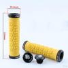 Bike Handlebar Grips with Secure Fasteners Color Selection
