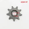 Small Chain Wheel Electric Bicycle Scooter Gear  8T 9T 10T 11T 25H T8F 410 420 428 Suitable for MY1020 BM1109 ZY1020 Motor