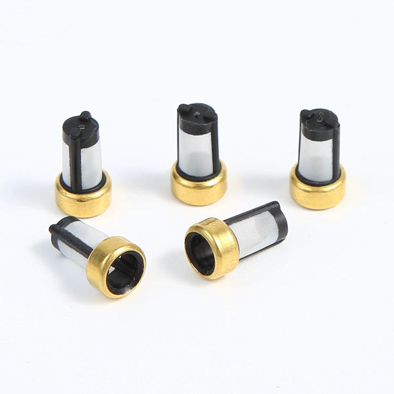 100pcs 6*3*10.7mm 11002 Car Petrol Fuel Injector Micro Basket Filter For Terrain ASNU003 Sapre Replacement Parts