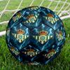 Football Betis Crest Design Size 5 Soccer Balls, Anti-Slip, Protective Football, Outdoor Sport, a Unique Gift Suitable for him/her, Birthdays