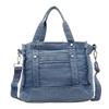 Denim Handtasche Damen Einfarbig Umhängetasche Pendler Schultertasche