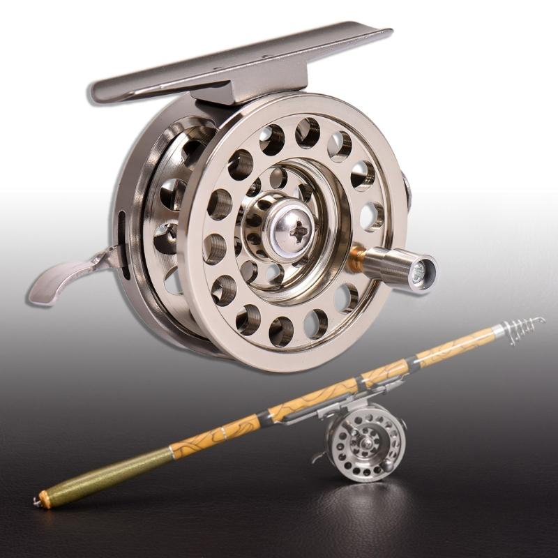 Eisangelrolle, Bogenangelzubehör, Fliegenfischerrolle, Bogenangelrolle