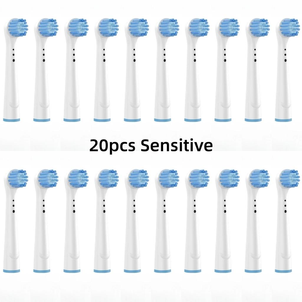 8/16Pcs Replacement Brush Heads for Oral B Electric Toothbrushes Floss Cross Action 3D Pro White Precision Standard Daily Clean