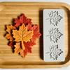 Silicone Baking Molds with Maple Leaf Shape for Creative Sugar Craft Cake Decorations for DIY Projects and Home Use