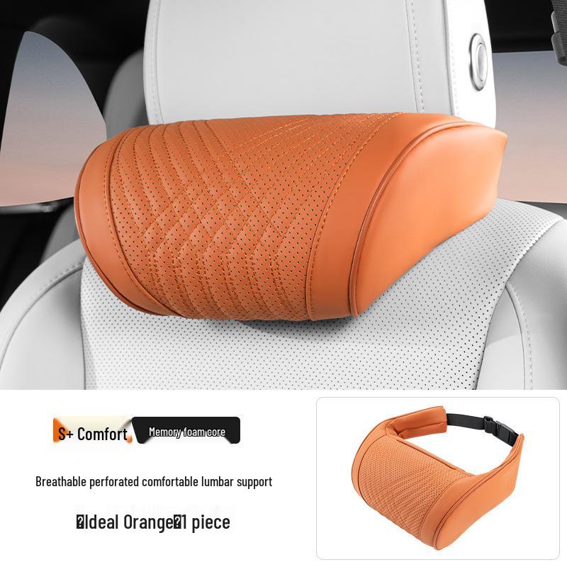 Zeekr 007/001 Car Headrest: Lumbar & Neck Support Pillow - All-Season Breathable Interior Decor