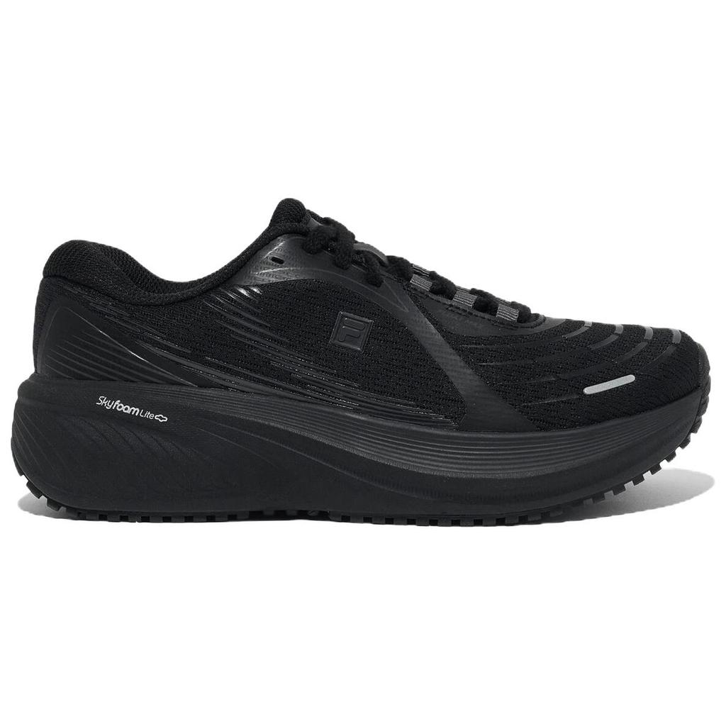 FILA Float Max Comfortable Soft Durable Low-Top Casual Running Shoes Unisex sneaker Black 1RM02855H002