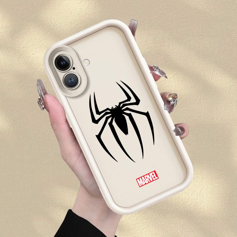 Weiche Hülle für iPhone XR 15 16 14 Plus 16e XS Max 13 12 11 Pro Max 17 Air Marvel Sipider Man Ironman