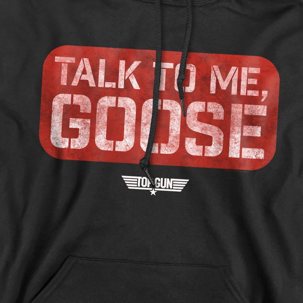 Top Gun Mens Talk To Me Goose Stamp Hoodie