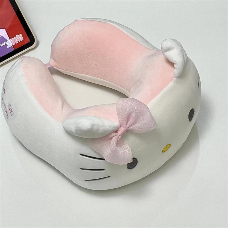 

Non-Toxic Memory Foam U-Shaped Neck Pillow Kawaii Kuromi My Melody Cinnamoroll Nap Pillow Japanese Style Travel Pillow Children 25x30cm