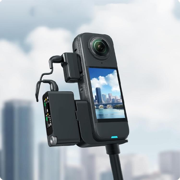 Professional Cold Shoe Holder for X4 X3X2 Cameras for Mic RX Mic Adapter Plate with Enhances Durability and Portability