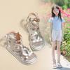Soft-soled girls sandals new children's girls Roman shoes foreign style 2025 popular summer Roman shoes summer shoes