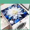 Cover Water Washing Dustproof Machine Absorbent Printed Antiskid Dirtresistant Microwave Oven Protecor Fridge Top Mat Table Pad Bedstand Desktop