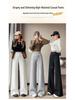 Women's New High-Waisted Pants: Narrow-Leg, Wide-Leg, Straight-Leg, Casual, Sweatpants, Sportswear.