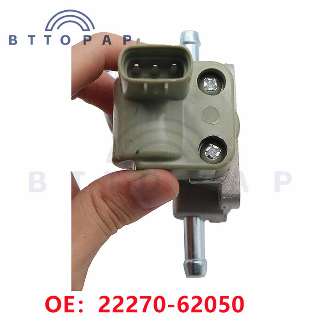 22270-62050 For 96-05 Toyota 4Runner T100 Tacoma Tandra Land Cruiser Prado VZJ Hilux 5VZFE 2227062050 Idle Air Control IAC Valve