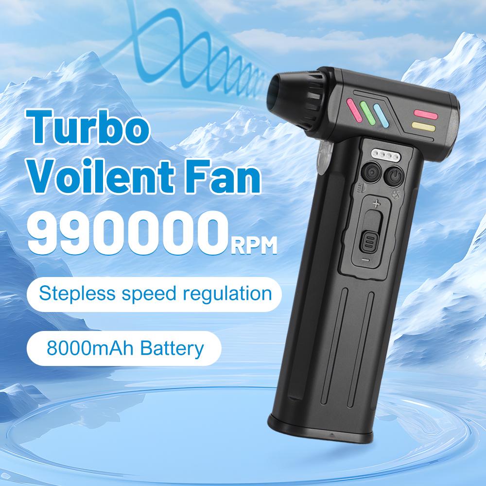 990000 RPM Turbo jet fan