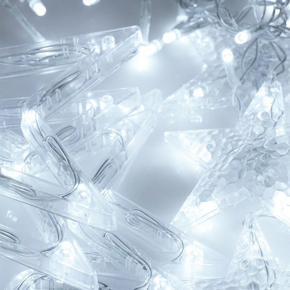 Light Curtain Christmas Garland Outdoor Garden Lights 120LED 2.5m
