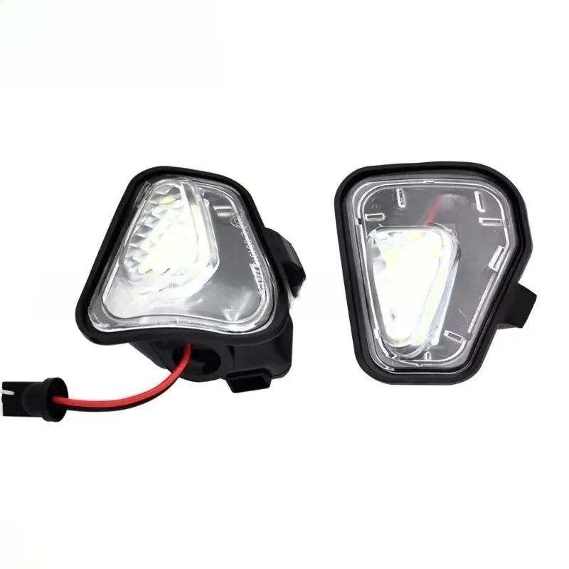Side Mirror Light 2PCS LED Puddle Light Bulb Under for B7 Alltrack Variant 3C B7 EOS CC Scirocco