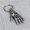 Mekanisk Hand Hänge Steampunk Halsband Hänge Retro Articulerade Fingerleder Robot Hand Berlock Smycken för Män Kvinnor