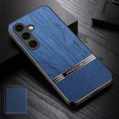 Custodia antiurto in pelle per Samsung Galaxy S25 Ultra S24 S23 Plus S22 S21 A16 A55 A25 A15 A35 con protezione per obiettivo e cover posteriore morbida opaca