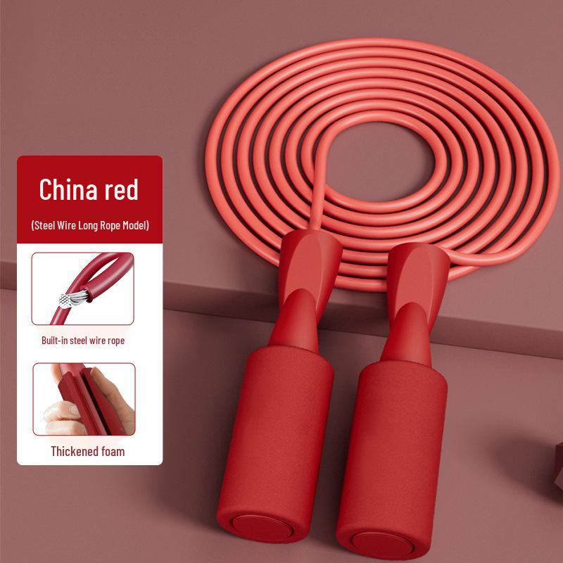 Hot-Selling Dual-Use Jump Rope: Load-Bearing, Ball-Weighted, Corded/Cordless, Silent for Indoor Use