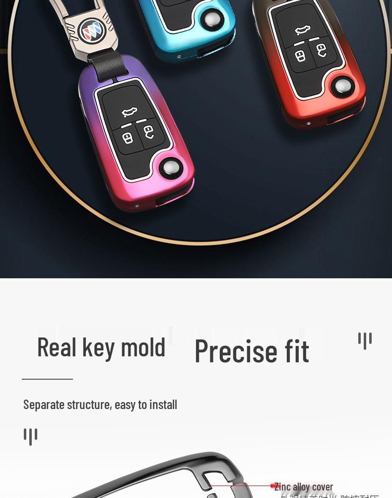 2021 Buick Excelle GT Key Cover for Women - New Facelift Car Key Shell with Buckle