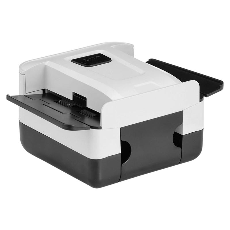 Low Noise Automatic Poker Shufflers 2000mAh Quiet Electric Shuffling Machine for Party Workplace Home Gathering чёрный