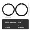 CIZQOI1 Car Steering Wheel Cover Leather Anti-slip Breathable Accessories For Nissan Pulsar Skyline Patrol Navara Micra X-Trail