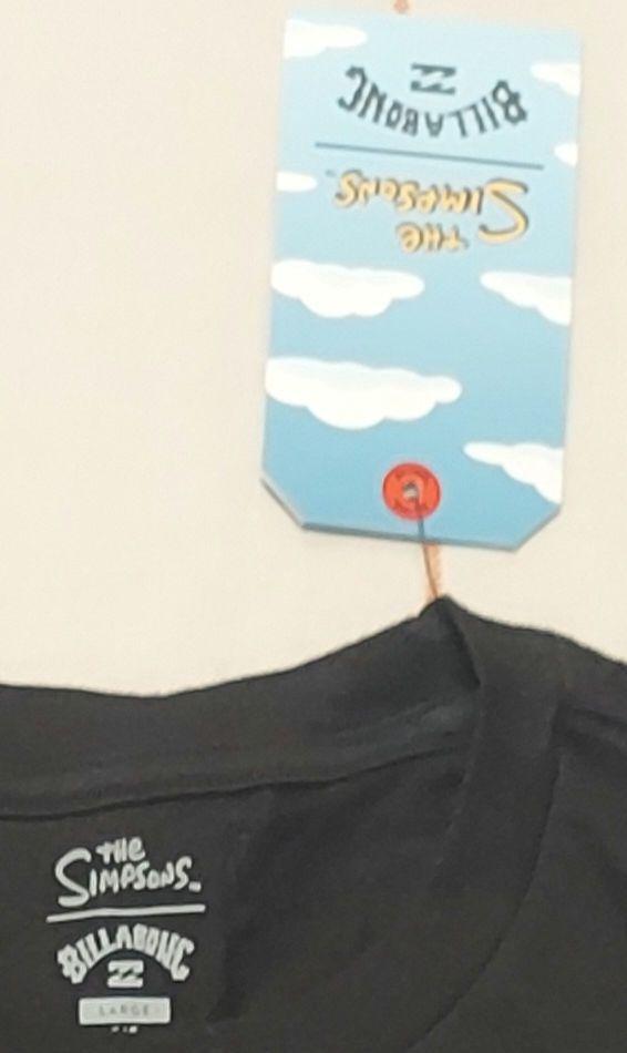 [USED] Billabong The Simpsons T-shirt, Size L