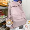 Children's Elementary School Students  Junior High School Students  College Students  Backpacks  Solid Color Shoulders