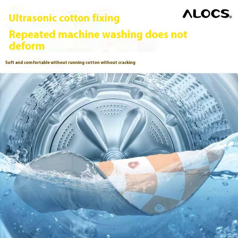 Alocs 200×180cm Thick Camping Mat - Waterproof Aluminum Bottom & Machine Washable, Portable Picnic Mat with Carry Bag Skin-Friendly