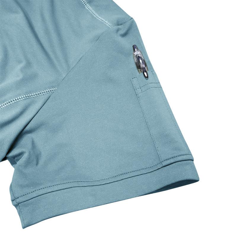 Men's Polo Shirt Short Sleeve Tactical Shirts Dry Fit Lightweight Golf Shirts Moisture Wicking Casual Collared T-Shirts for Male Summer Solid Tee Tops