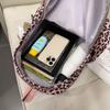 Zaino scuola stile straniero moda stampa leopardo zaino donna tempo libero pendolarismo viaggio grande capacità zaino di nicchia alto valore zaino scolastico per studenti