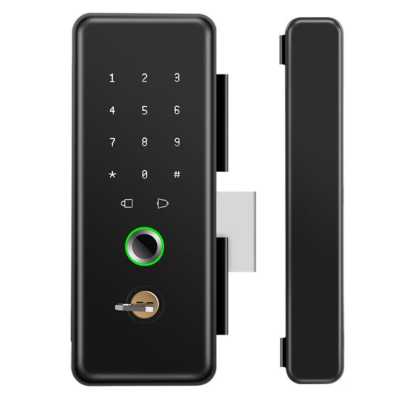GEPAD Smart Fingerprint Glass Door Lock CN plug (adapter included)