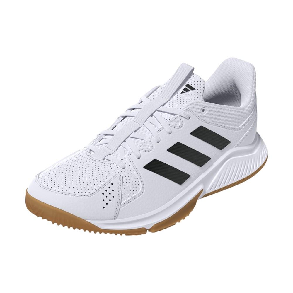 Adidas court flight sneakers lightweight breathable white/black