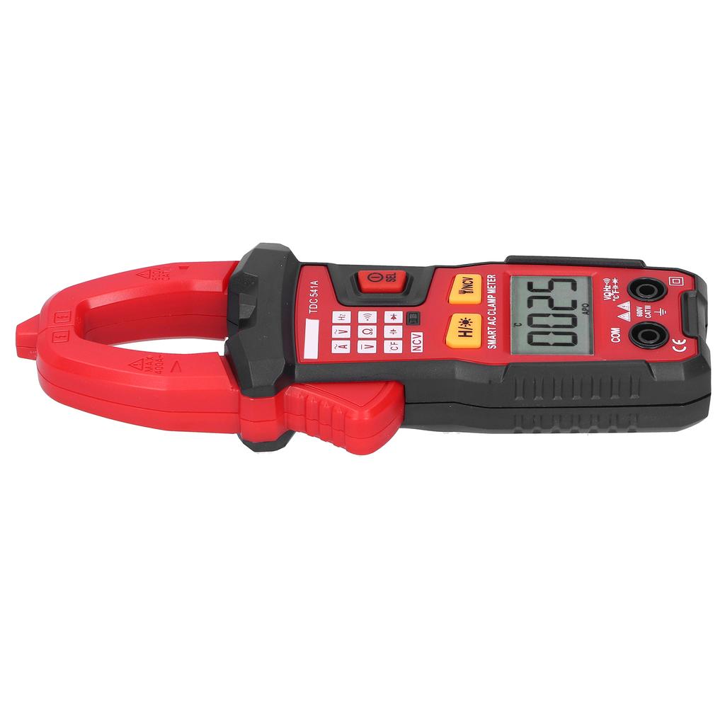 TDC541A Digital Clamp Meter Handheld AC DC Voltage AC Current Resistance Tester Meter