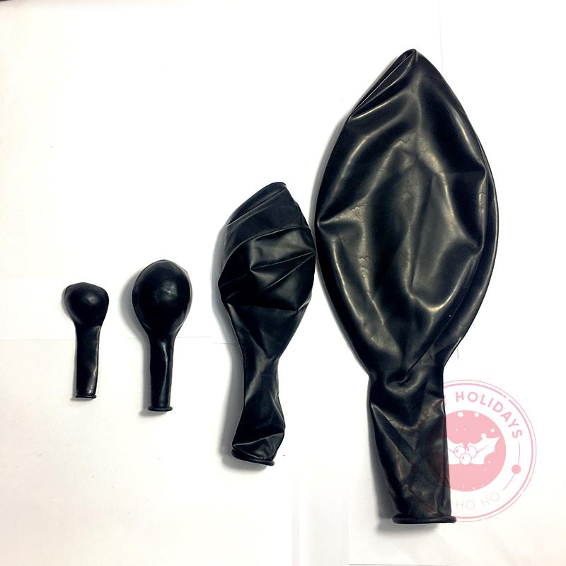 

5-50pcs Black Balloon Birthday Party Wedding Valentine s Day Decoration Thickened High Elasticity Balloon With High Glossiness 5inch 50pcs