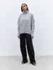 094 European & American High Neck Sweater: Women's Loose Knit for Autumn/Winter