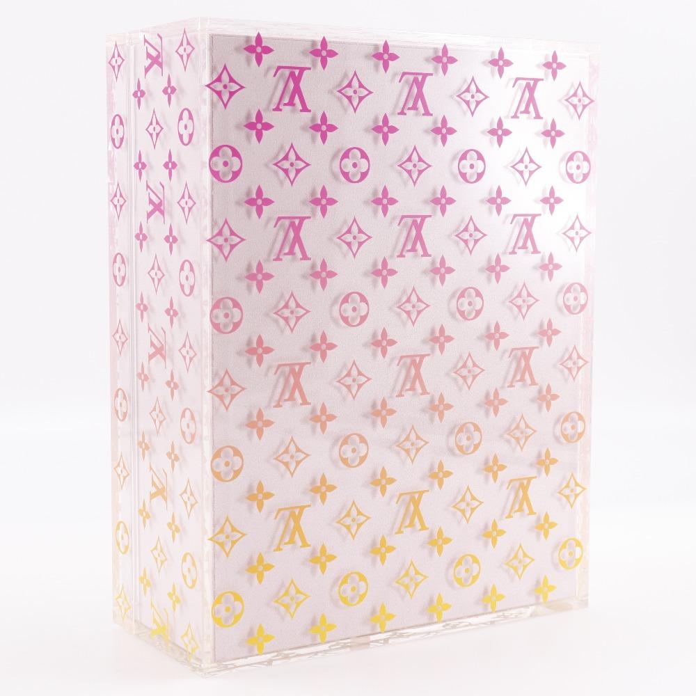 Louis Vuitton Sunglasses Case Other Accessories Monogram Gradient Collector's Box Pink Acrylic _ Used