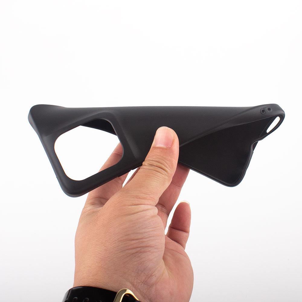 Защитный чехол-бампер Fujitsu F-51F Черный, из ТПУ, Матовый, Мягкий We2 plus