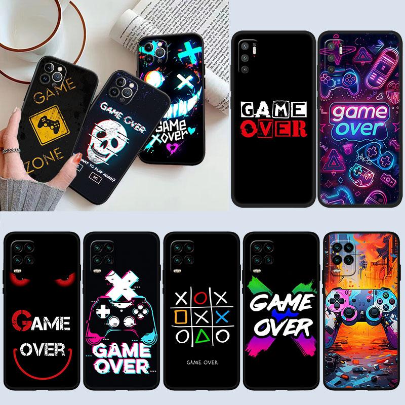 IK33 Game Over Phone Case for Samsung Galaxy M06 M15 M16 M35 M55 M56 A36 A42 A50 A50S A51 A52 A32 A33 A05 A05S A06 A16 A20