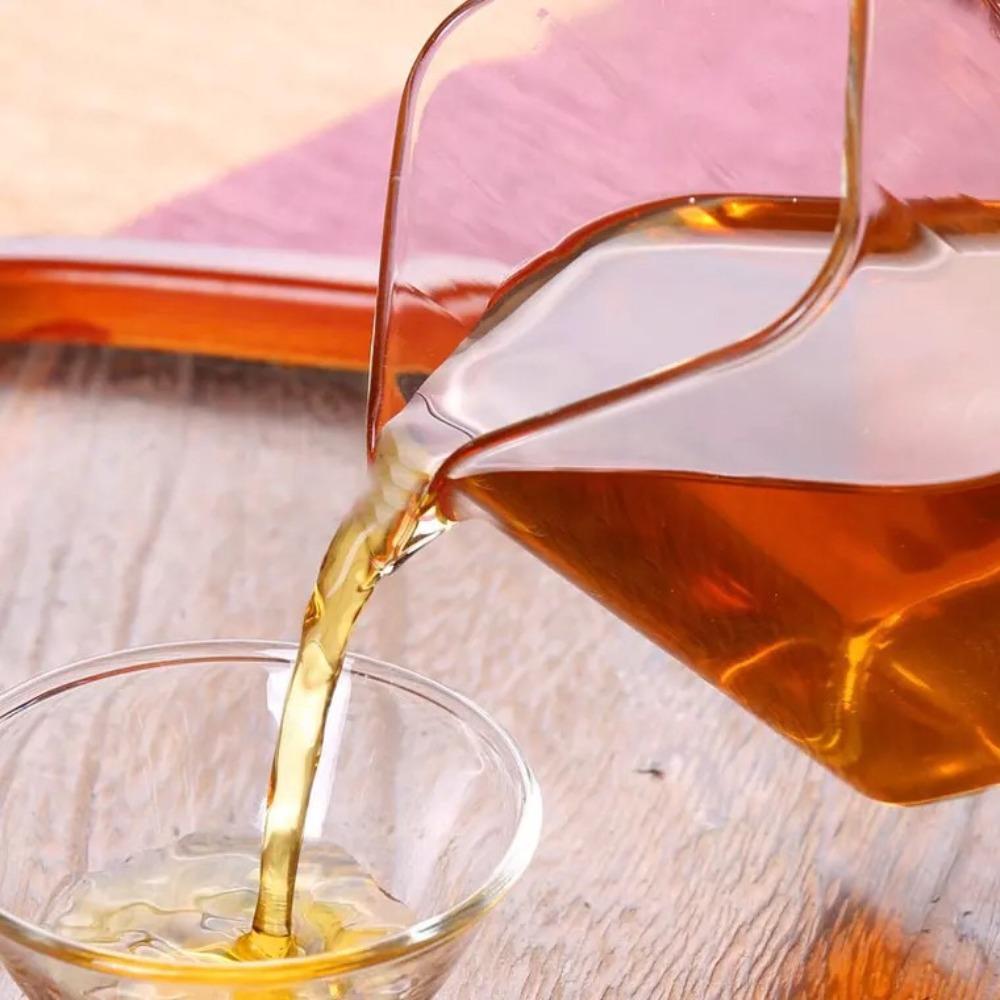 Heat-resistant glass fair cup thickened glass tea dispenser large tea sea filter tea leak Kung Fu tea set tea ceremony accessories