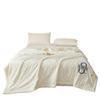 Class A Raw Cotton & Baby-Grade Soybean Fiber Summer Quilt - Ideal for Dormitory, Home Use, Air-Conditioned Rooms, Gifts