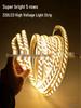 220V LED Strip Light - 320 Super Bright Waterproof LEDs for Outdoor Engineering and Tunnel Construction