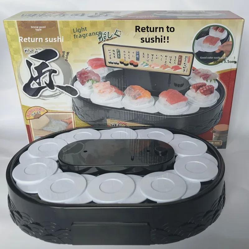 Automatic Rotating Dessert Sushi and Cake Display Stand for Parties