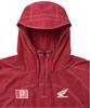 PHYPS MOTORCYCLE Ripstop Hooded Soccer Anorak Red