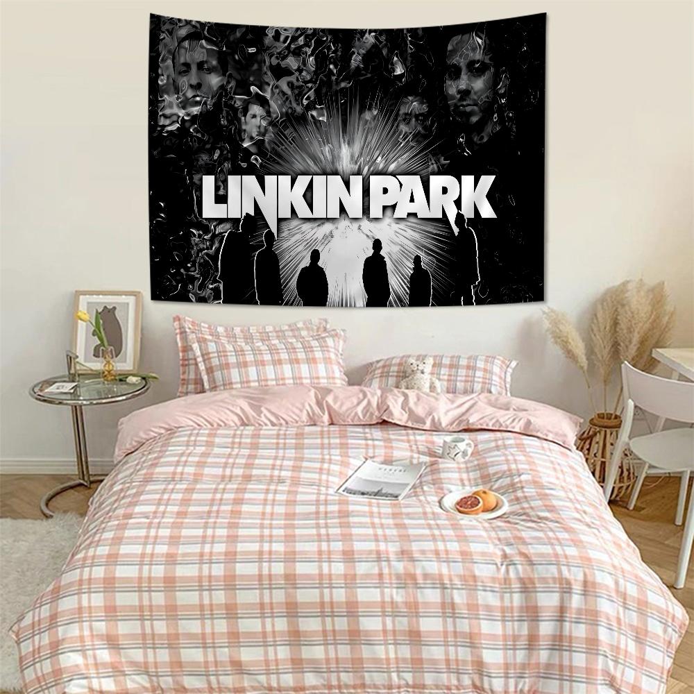 Linkin Park Band Hippie Wall Hanging Tapestries For Living Room Home Dorm Decor Art Home Decor