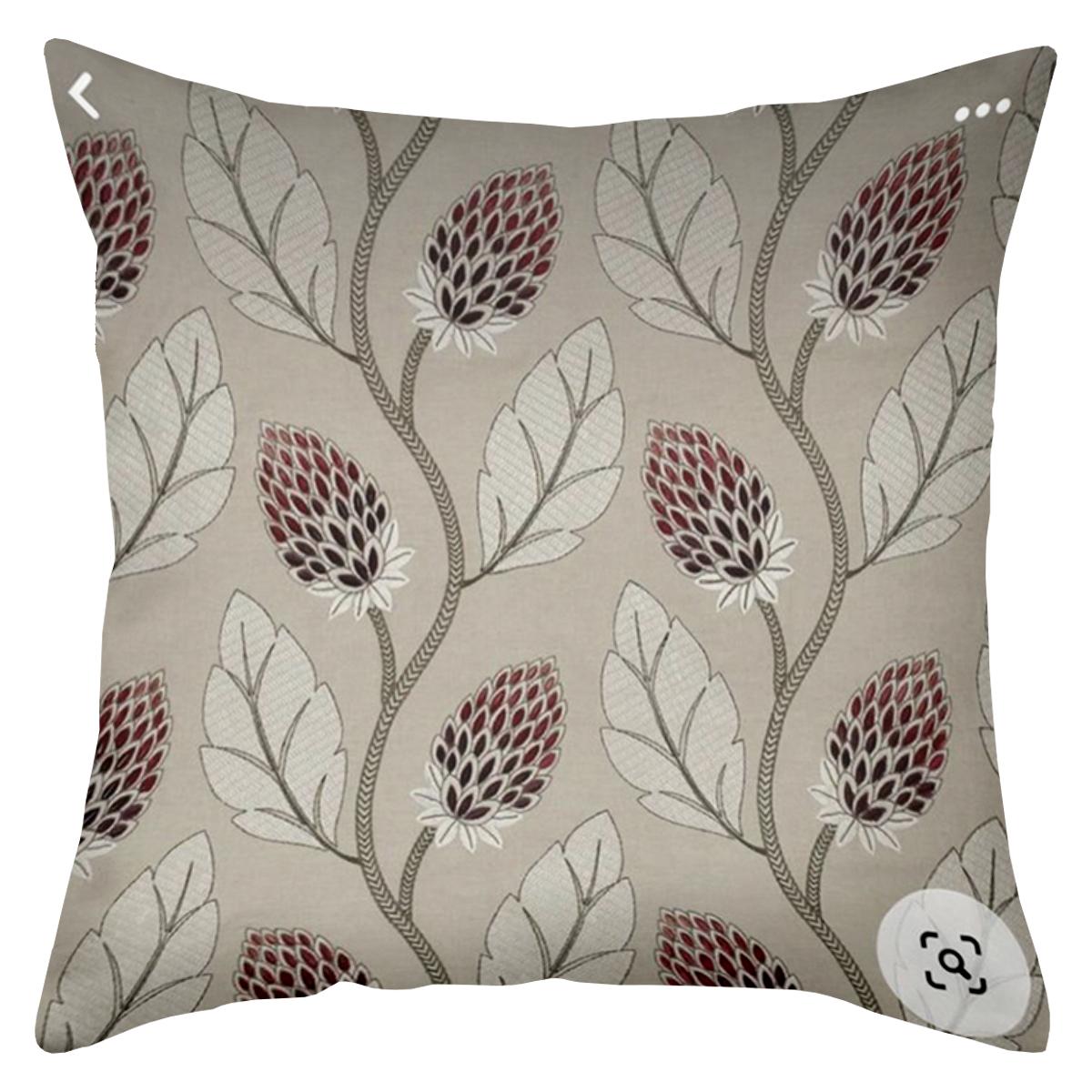 

1 шт. - 2D плоская печать Подушка-подушка с цветочным узором Декор Полиэстеровая наволочка диванная декоративная наволочка 16x16Inch